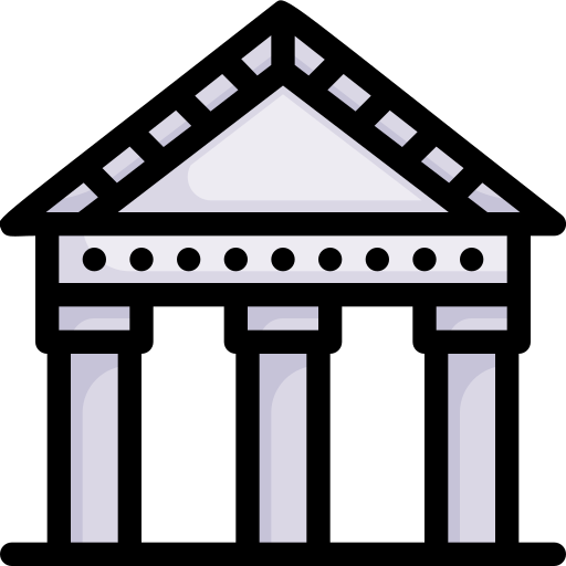 parthenon Generic Outline Color icon