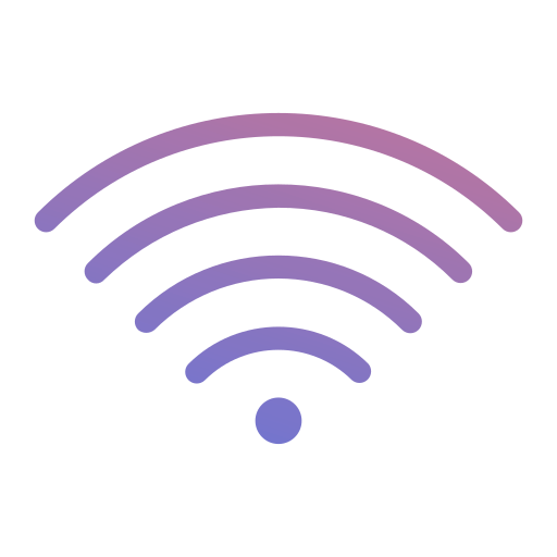 Сигнал wi-fi Generic Gradient иконка