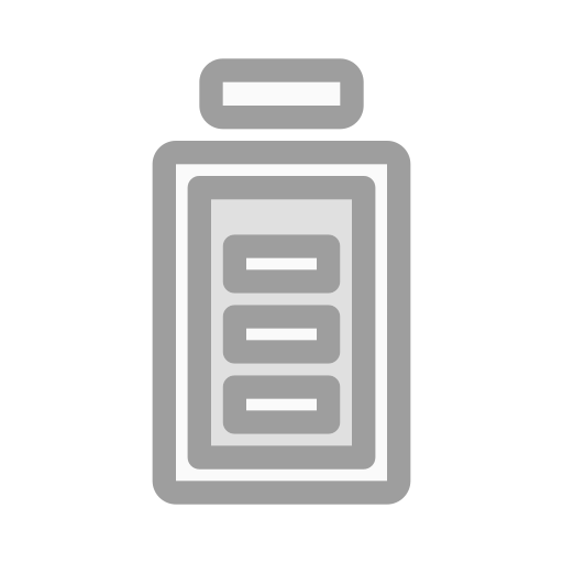 Battery status Generic Grey icon
