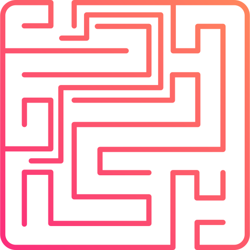 Labyrinth Generic Gradient icon