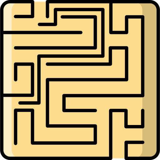 labyrinth Generic Outline Color icon