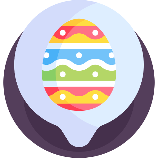 Happy easter Detailed Flat Circular Flat icon