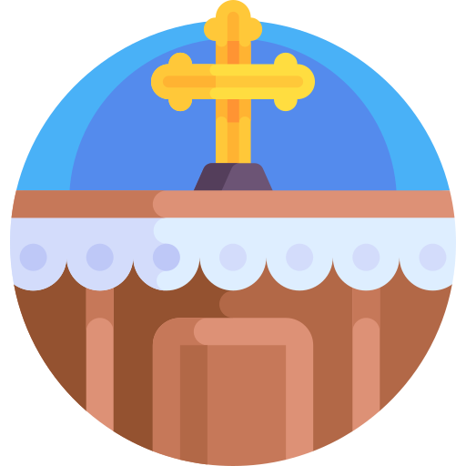 Altar Detailed Flat Circular Flat icon