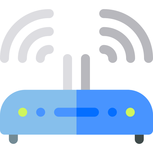 wifi Basic Rounded Flat icono
