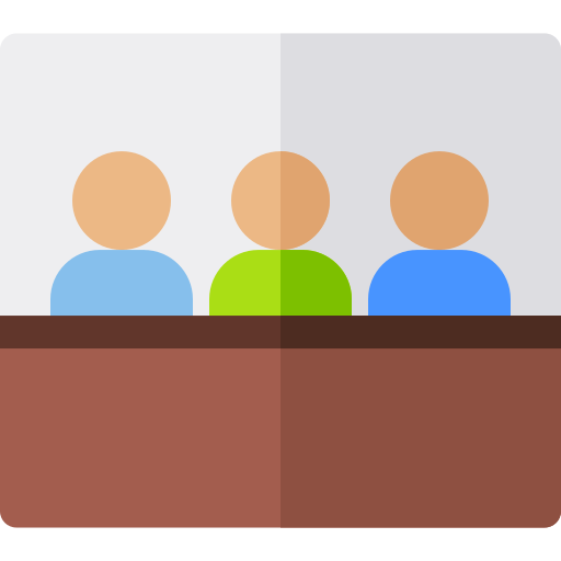 3 personen zimmer Basic Rounded Flat icon