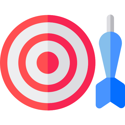 darts Basic Rounded Flat icoon