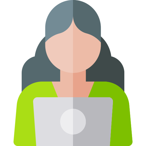 Female Basic Rounded Flat icon