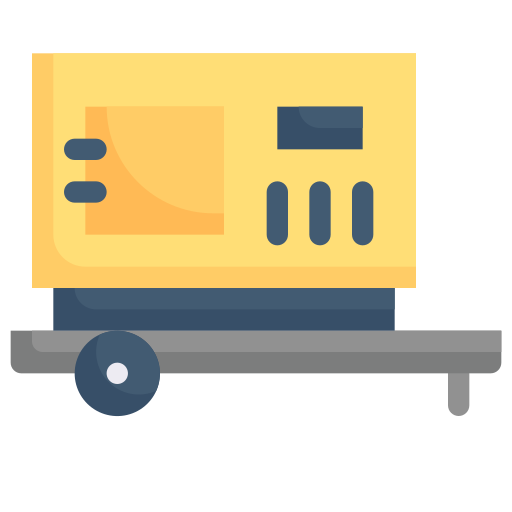 generator elektryczny Generic Flat ikona