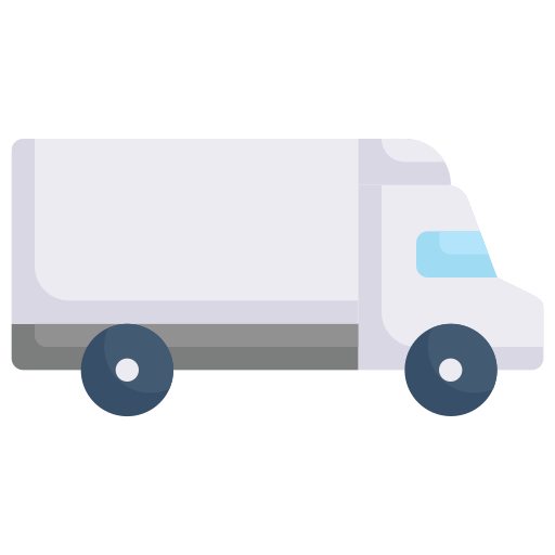 camion del trasloco Generic Flat icona