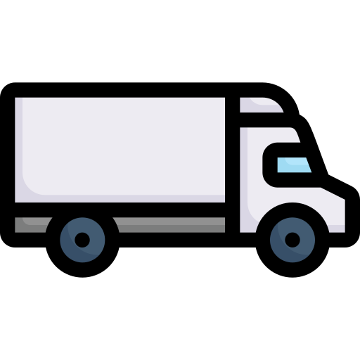 verhuizer vrachtwagen Generic Outline Color icoon