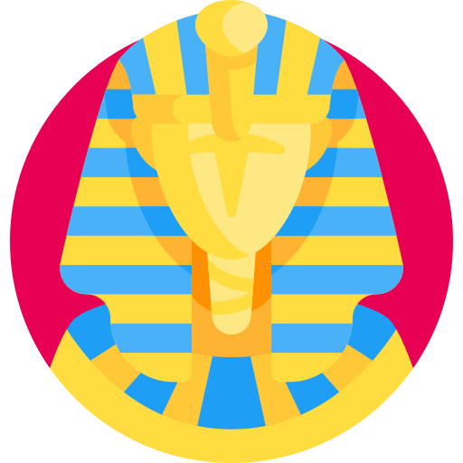 Pharaoh Detailed Flat Circular Flat icon