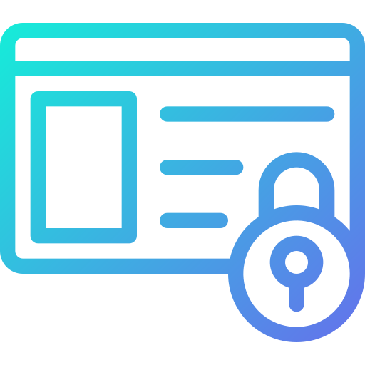 Secure payment Generic Gradient icon