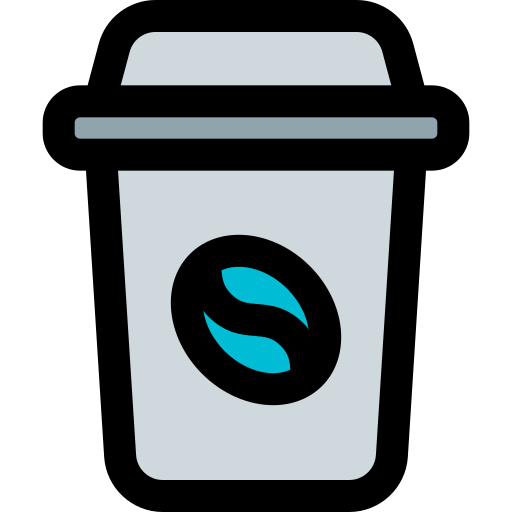 コーヒーカップ Pixel Perfect Lineal Color icon