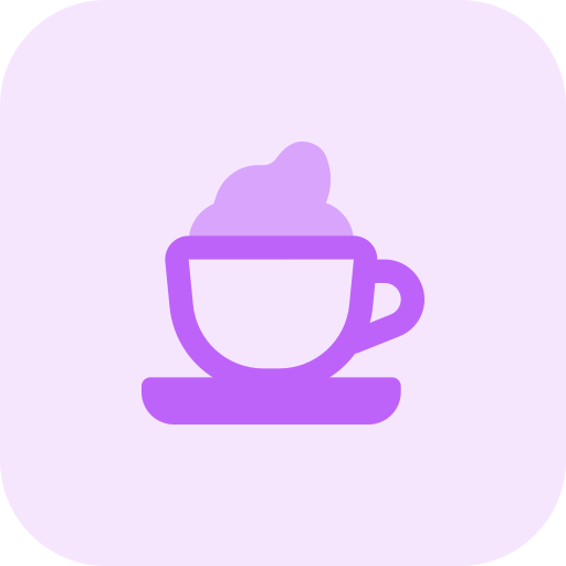 cappuccino Pixel Perfect Tritone ikona