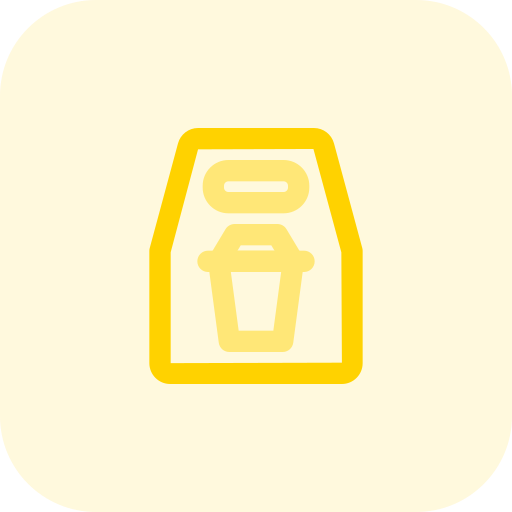 Coffee Pixel Perfect Tritone icon