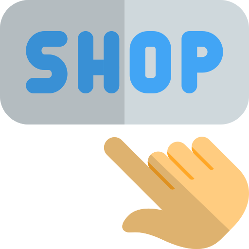 online winkelen Pixel Perfect Flat icoon