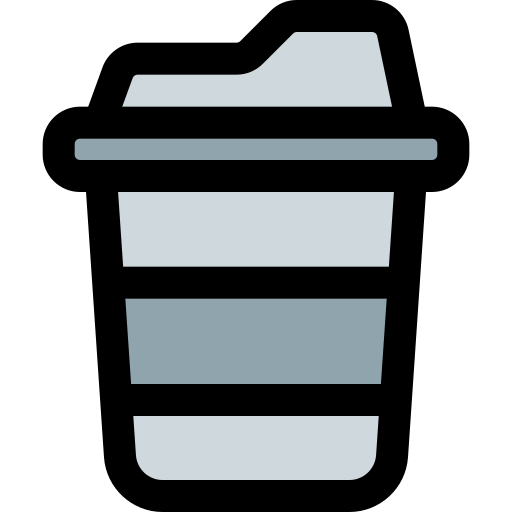 Coffee cup Pixel Perfect Lineal Color icon
