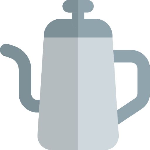 Tea pot Pixel Perfect Flat icon