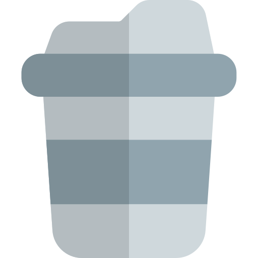 taza de café Pixel Perfect Flat icono