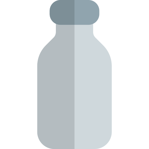 botella de leche Pixel Perfect Flat icono