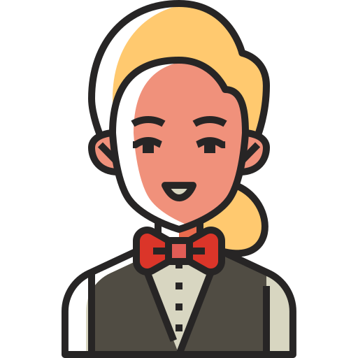 Waitress Generic Color Omission icon