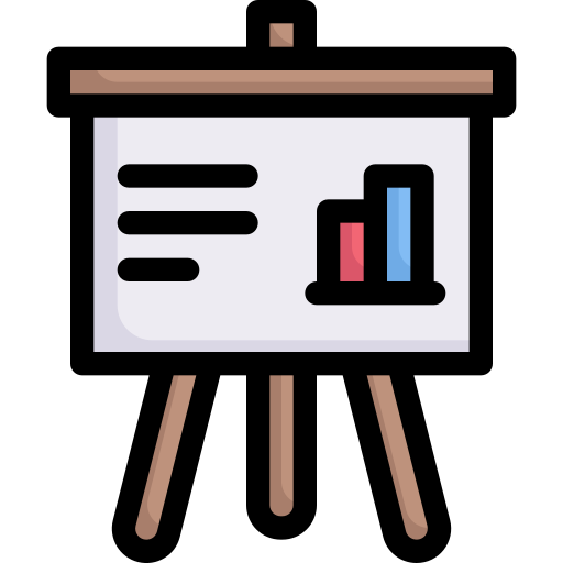 Business presentation Generic Outline Color icon