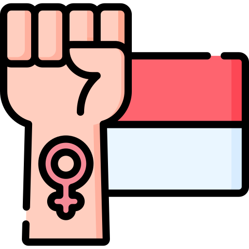 女性の権利 Special Lineal color icon