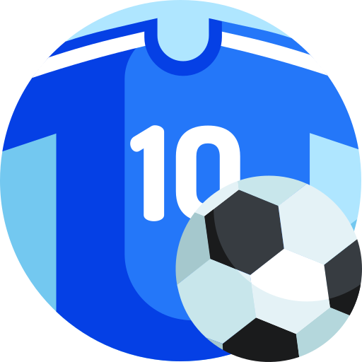 maglietta da calcio Detailed Flat Circular Flat icona