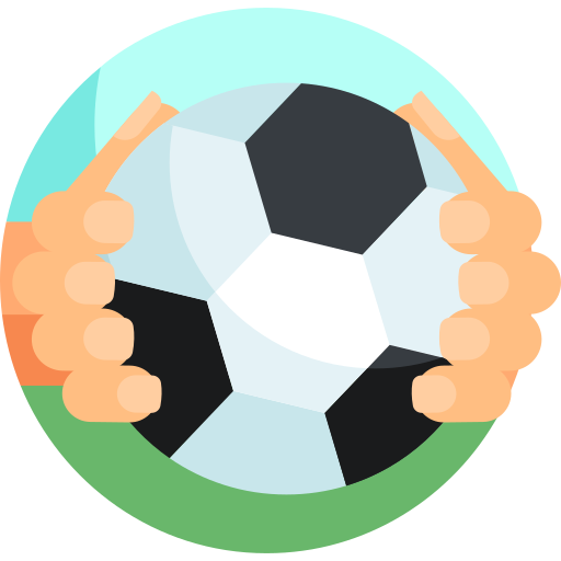 Футбол Detailed Flat Circular Flat иконка