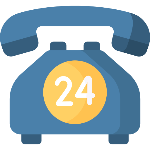 24 hours support Special Flat icon