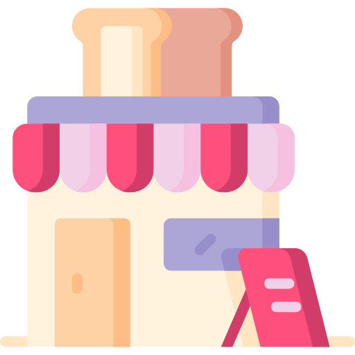 Bakery shop Special Flat icon