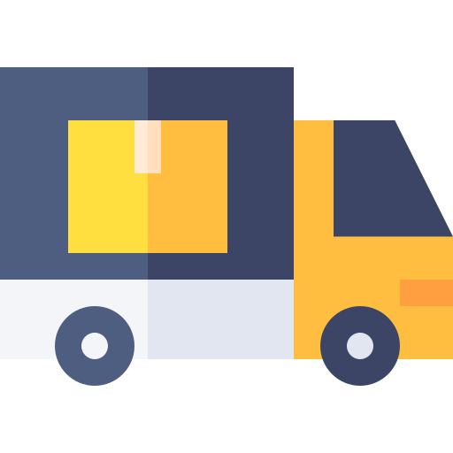 transporte Basic Straight Flat icono