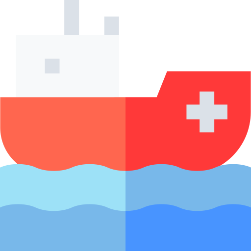 Ship Basic Straight Flat icon