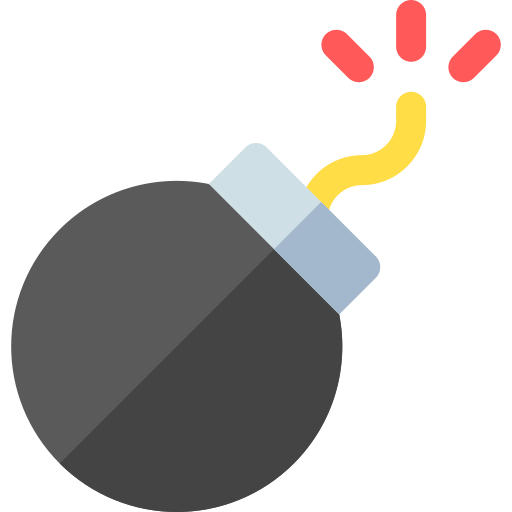 explosión Basic Rounded Flat icono