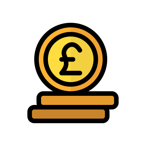 pfund sterling Generic Outline Color icon