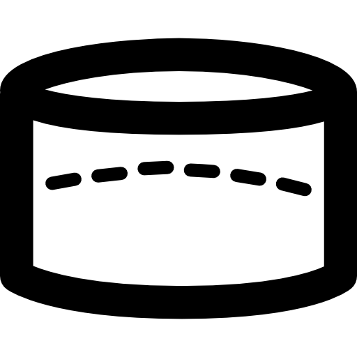 forme de cylindre  Icône