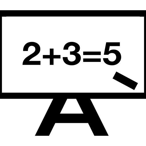 lavagna matematica  icona