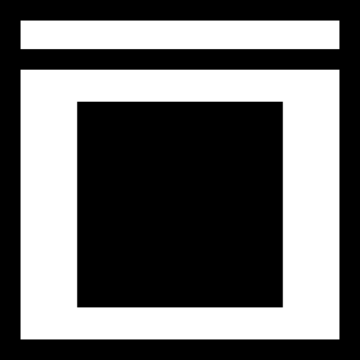 layout del contenuto centrale  icona
