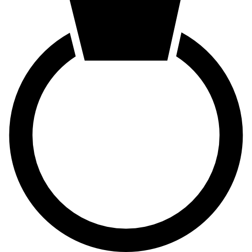 Кольцо с драгоценным камнем  иконка