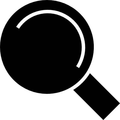 Zoom black interface symbol  icon