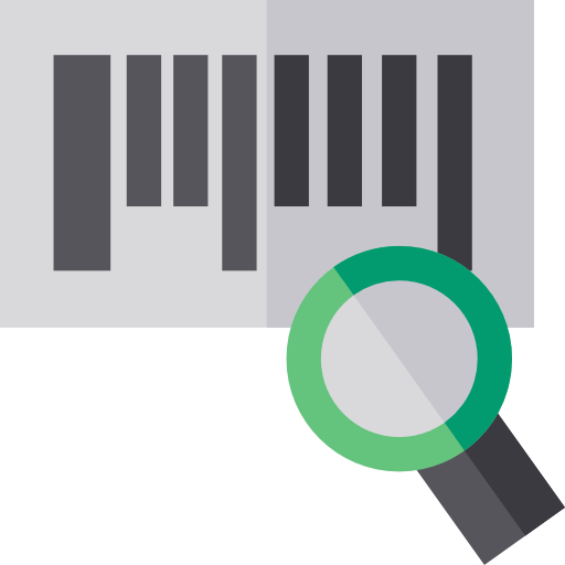codice a barre Basic Straight Flat icona