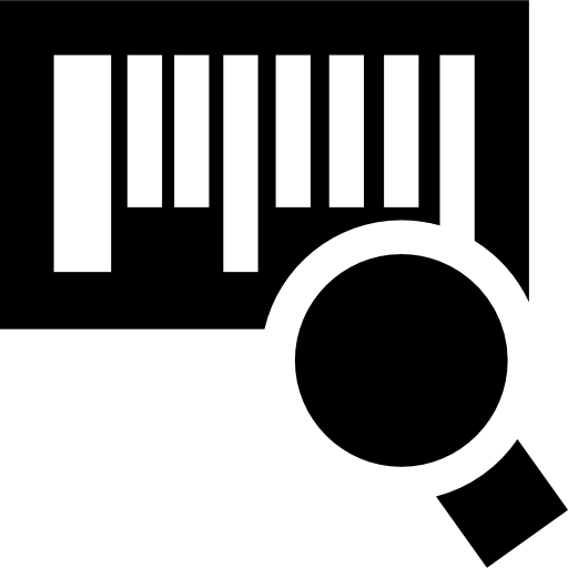 codice a barre Basic Straight Filled icona