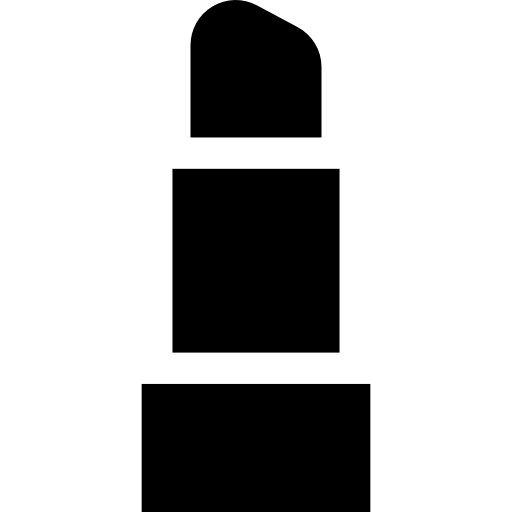 Lipstick Basic Straight Filled icon
