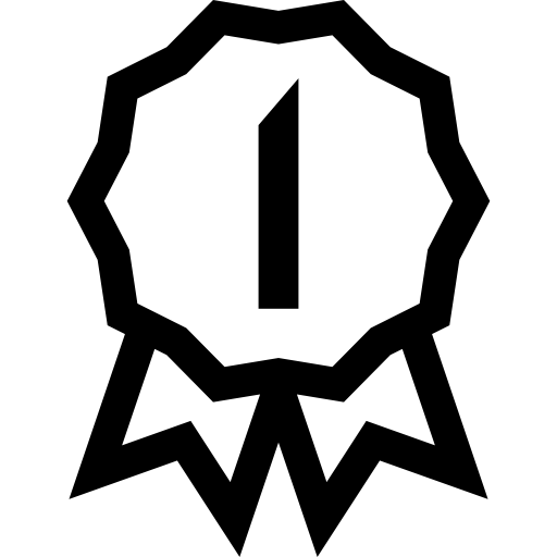 medal Basic Straight Lineal ikona
