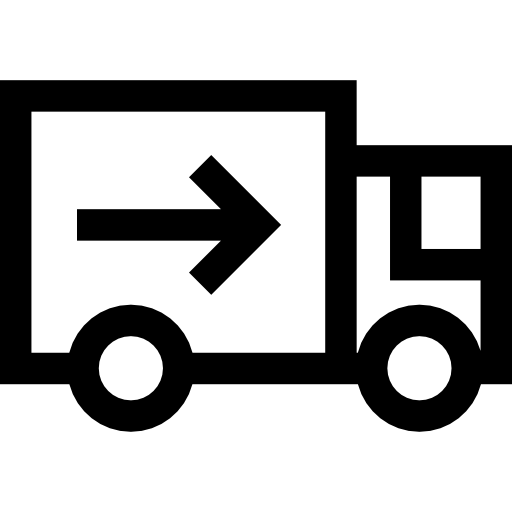 배달 트럭 Basic Straight Lineal icon