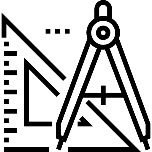 medición Detailed Straight Lineal icono