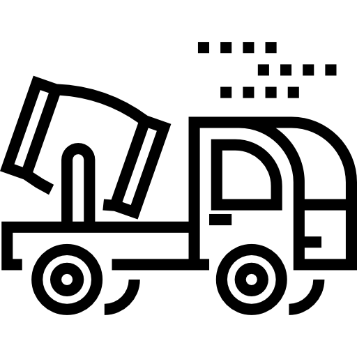 caminhões Detailed Straight Lineal Ícone
