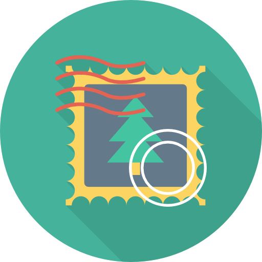 우표 Dinosoft Circular icon