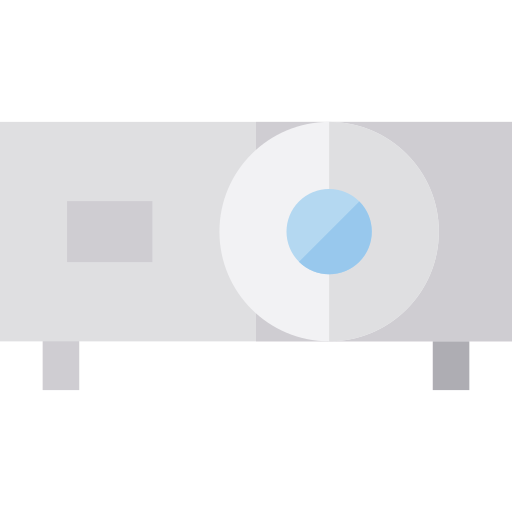 Video player Basic Straight Flat icon