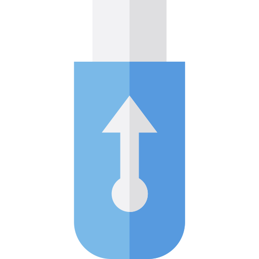 Data storage Basic Straight Flat icon